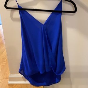 DECKER | Cobalt blue halter top